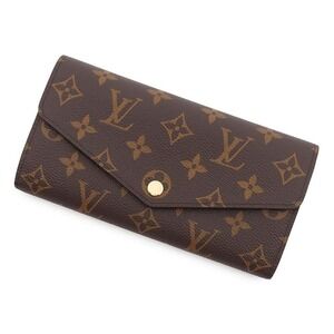 Louis Vuitton Monogram Long Wallet Portefeuille Sarah
